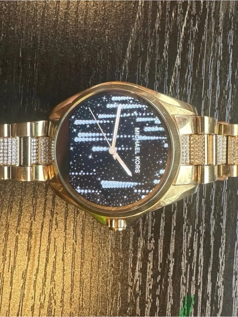 Michael Kors Access Bradshaw Gen 5 Pavé Gold-Tone Smartwatch